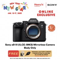 Sony a9 III (ILCE-9M3) Mirrorless Camera Body Only