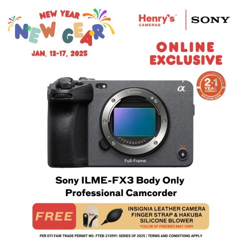 Sony ILME-FX3 Body Only Professional Camcorder