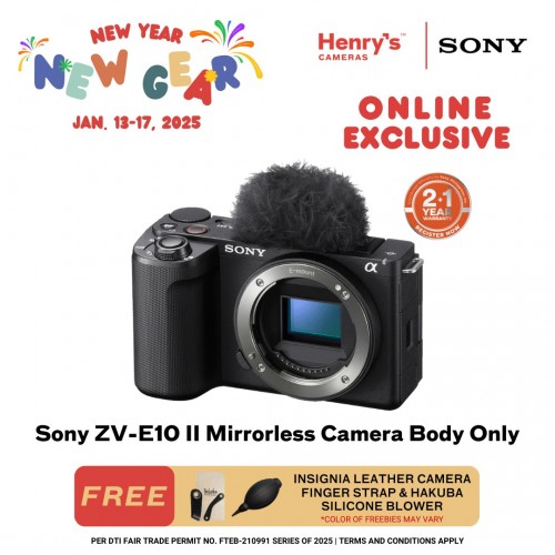 Sony ZV-E10 II Mirrorless Camera Body Only