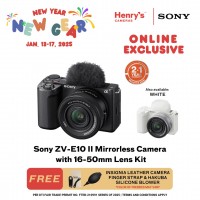 Sony ZV-E10 II Mirrorless Camera with 16-50mm Lens Kit