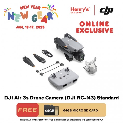 DJI Air 3s Drone Camera (DJI RC-N3) Standard