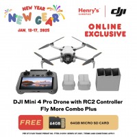 DJI Mini 4 Pro Drone with RC2 Controller Fly More Combo Plus