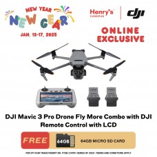 DJI Mavic 3 Pro Drone Fly More Combo with DJI Remote Control with LCD