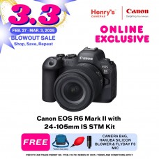 Canon EOS R6 Mark II with 24-105mm IS STM Kit