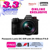 Panasonic Lumix DC-S1R with 24-105mm F4.0