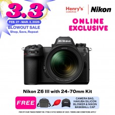 Nikon Z6 III with 24-70mm Kit