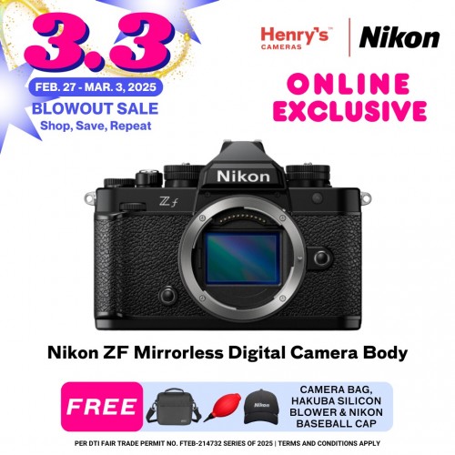 Nikon ZF Mirrorless Digital Camera Body