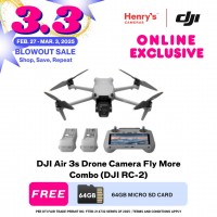 DJI Air 3s Drone Camera Fly More Combo (DJI RC-2)