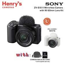 Sony ZV-E10 II Mirrorless Camera with 16-50mm Lens Kit