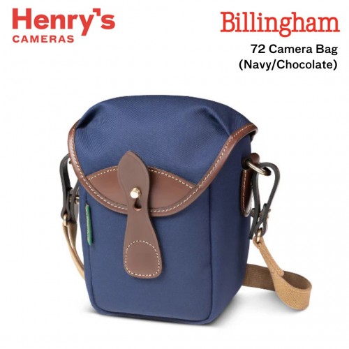 Billingham 72 Camera Bag (Navy/Chocolate)