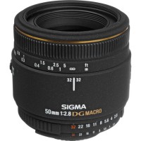 Sigma 50mm F/2.8 EX DG Macro Lens for Nikon