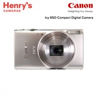 Canon Ixy 650 Compact Digital Camera Silver - Open Box Unit