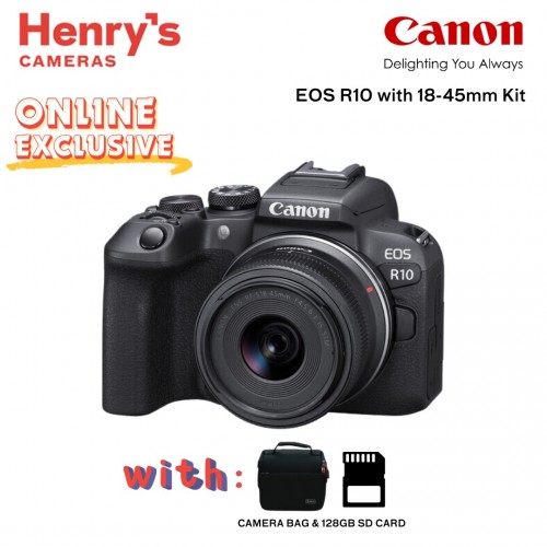 Canon EOS R10 with 18-45mm Kit