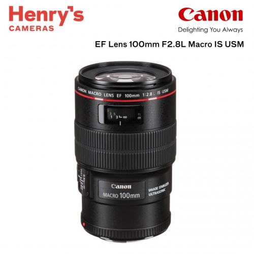 Canon EF Lens 100mm F2.8L Macro IS USM