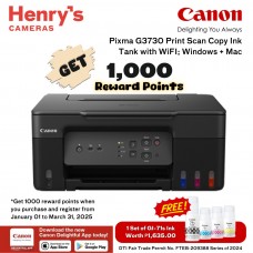 Canon Pixma G3730 Print Scan Copy Ink Tank with WiFI; Windows + Mac