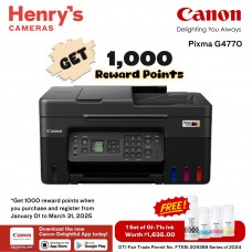 Canon Pixma G4770 Print Scan Copy Fax Ink Tank with WiFI; Windows + Mac