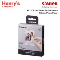 Canon XC-20L Ink/Paper Set 20 Sheets Sticker Photo Paper