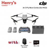 DJI Air 3 Fly More Combo Drone with DJI RC2 Controller with LCD