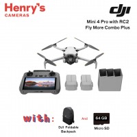 DJI Mini 4 Pro Drone with RC2 Controller Fly More Combo Plus