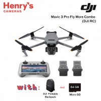 DJI Mavic 3 Pro Drone Fly More Combo with DJI Remote Control with LCD