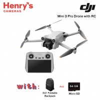 DJI Mini 3 Pro Drone with DJI Remote Control with LCD