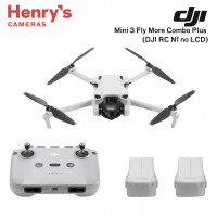 DJI Mini 3 Fly More Combo Plus Drone with DJI RC-N1 controller no LCD