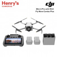 DJI Mini 4 Pro Drone with RC2 Controller Fly More Combo Plus