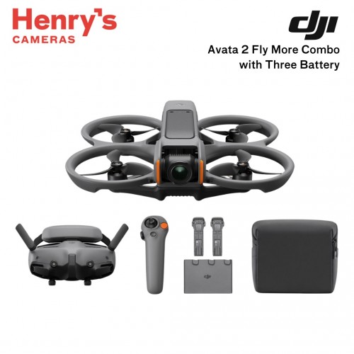 DJI Avata 2 Fly More Combo with Three Batteries Drone