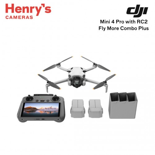 DJI Mini 4 Pro with RC2 Fly More Combo Plus