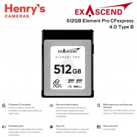 Exascend 512GB Element Pro CFexpress 4.0 Type B