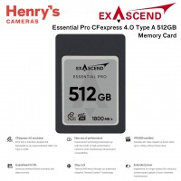 Exascend Essential Pro CF Express 4.0 Type A 512GB Memory Card