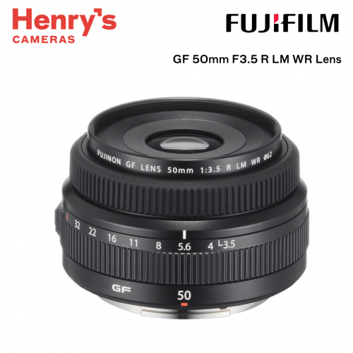 Fujifilm GF 50mm F3.5 R LM WR Lens