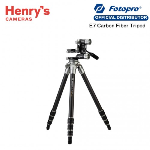 Fotopro Tripod E7 with E7 Head Gray