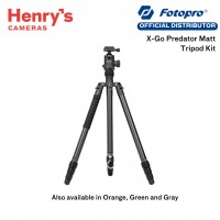 Fotopro X-Go Predator Matt Tripod Kit (available in 4 colors)