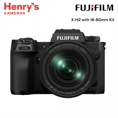 Fujifilm X-H2 with 16-80mm Kit