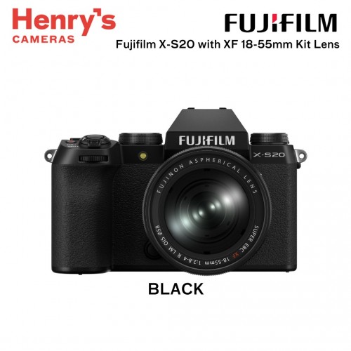 Fujifilm X-S20 with XF 18-55mm Kit Lens Mirrorless Camera 