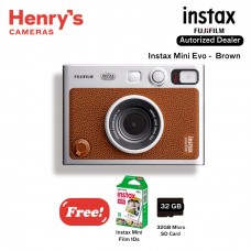 Fujifilm Instax Mini Evo - Brown (Type-C)