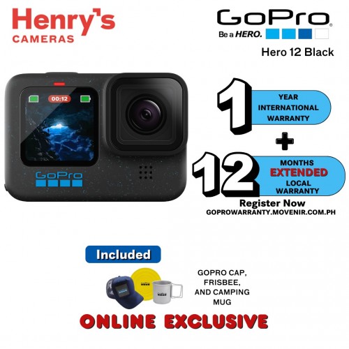 GoPro Hero 12 Action Camera Black