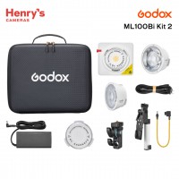 Godox ML100Bi Bi-Color Portable LED Light Kit 2