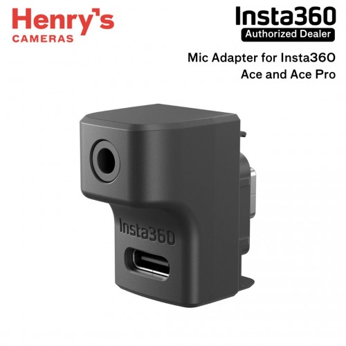 Insta360 Mic Adapter for Insta360 Ace and Ace Pro Cameras