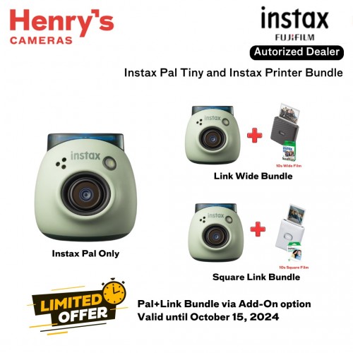 Fujifilm Instax Pal Tiny Camera Standard and Bundles