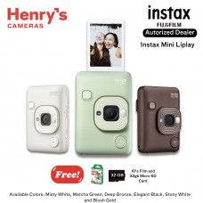 Fujifilm Instax Mini Liplay Hybrid Instant Camera and Printer