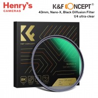 K&F 43mm, Nano-X, Black Diffusion Filter 1/4 ultra-clear