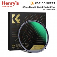 K&F 67mm, Nano-X, Black Diffusion Filter 1/4 ultra-clear