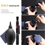 K&F 3-in-1 Lens Cleaning Kit for DSLR and Mirrorless Camera SKU.1694