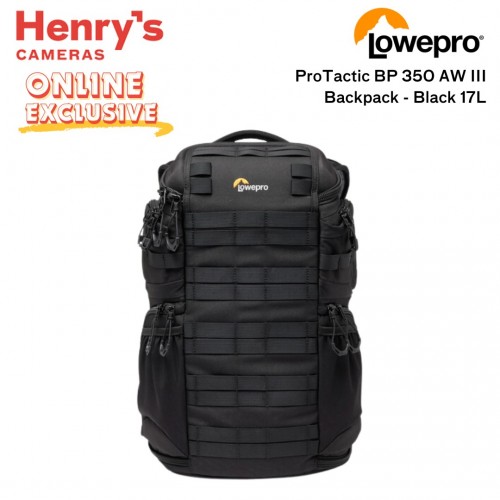 Lowepro ProTactic BP 350 AW III Backpack - Black 17L