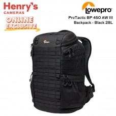 Lowepro ProTactic BP 450 AW III Backpack - Black 28L