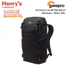 Lowepro ProTactic Lite BP 150 AW III Backpack Black, 25L