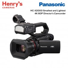 Panasonic HC-X2000 Smallest and Lightest 4K 60P Director's Camcorder