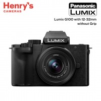 Panasonic Lumix G100 with 12-32mm without Grip